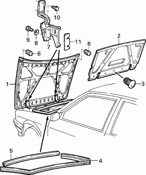 ENGINE COMPARTMENT LID
