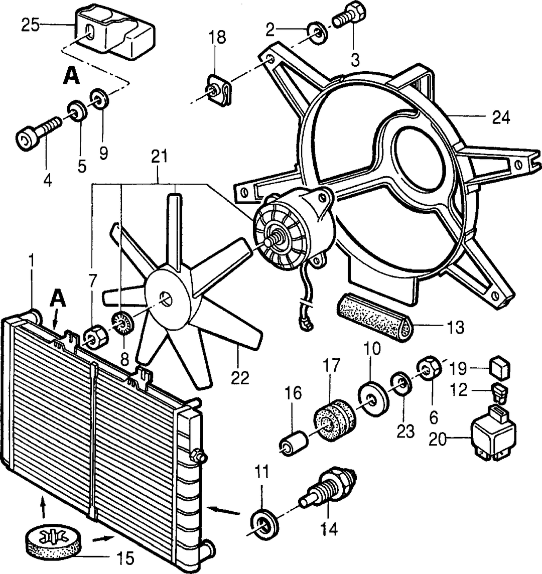 RADIATOR AND PIPING 1