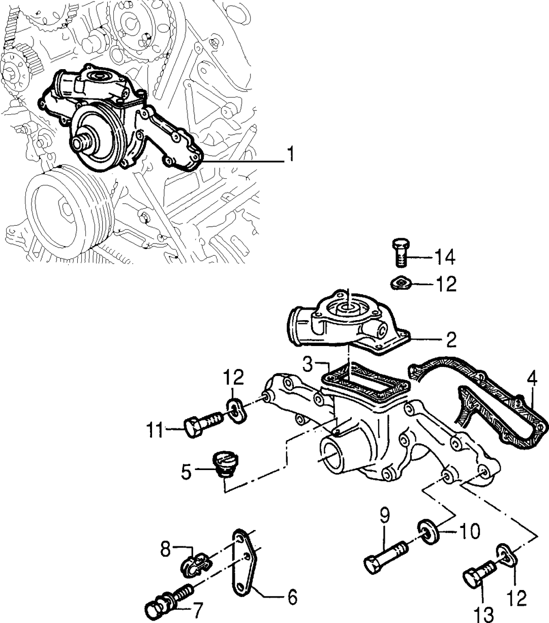 WATER PUMP AND LINES 1