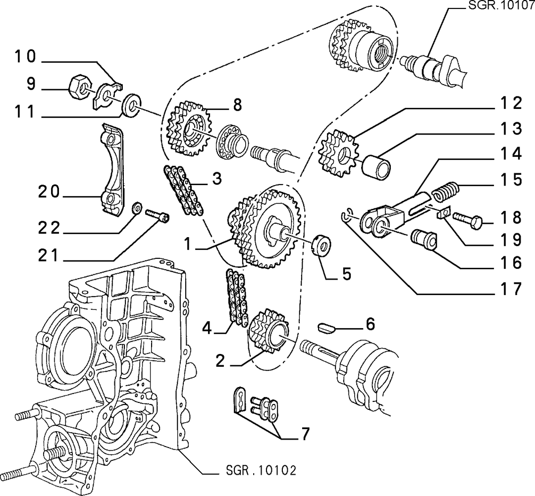 CAMSHAFT DRIVE 1