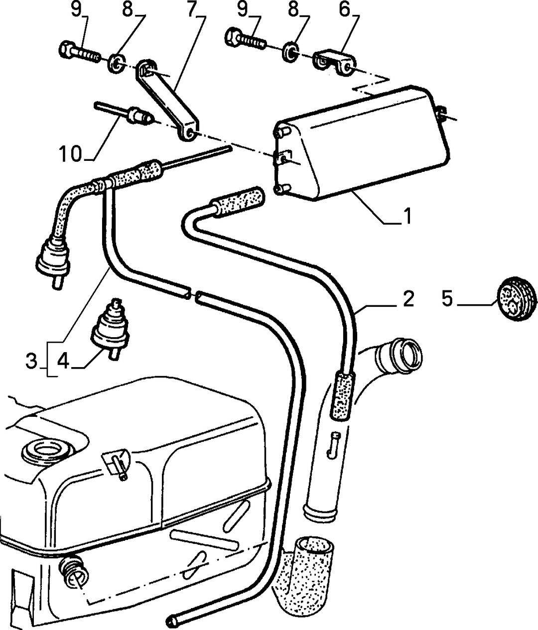 FUEL TANK PIPING 14