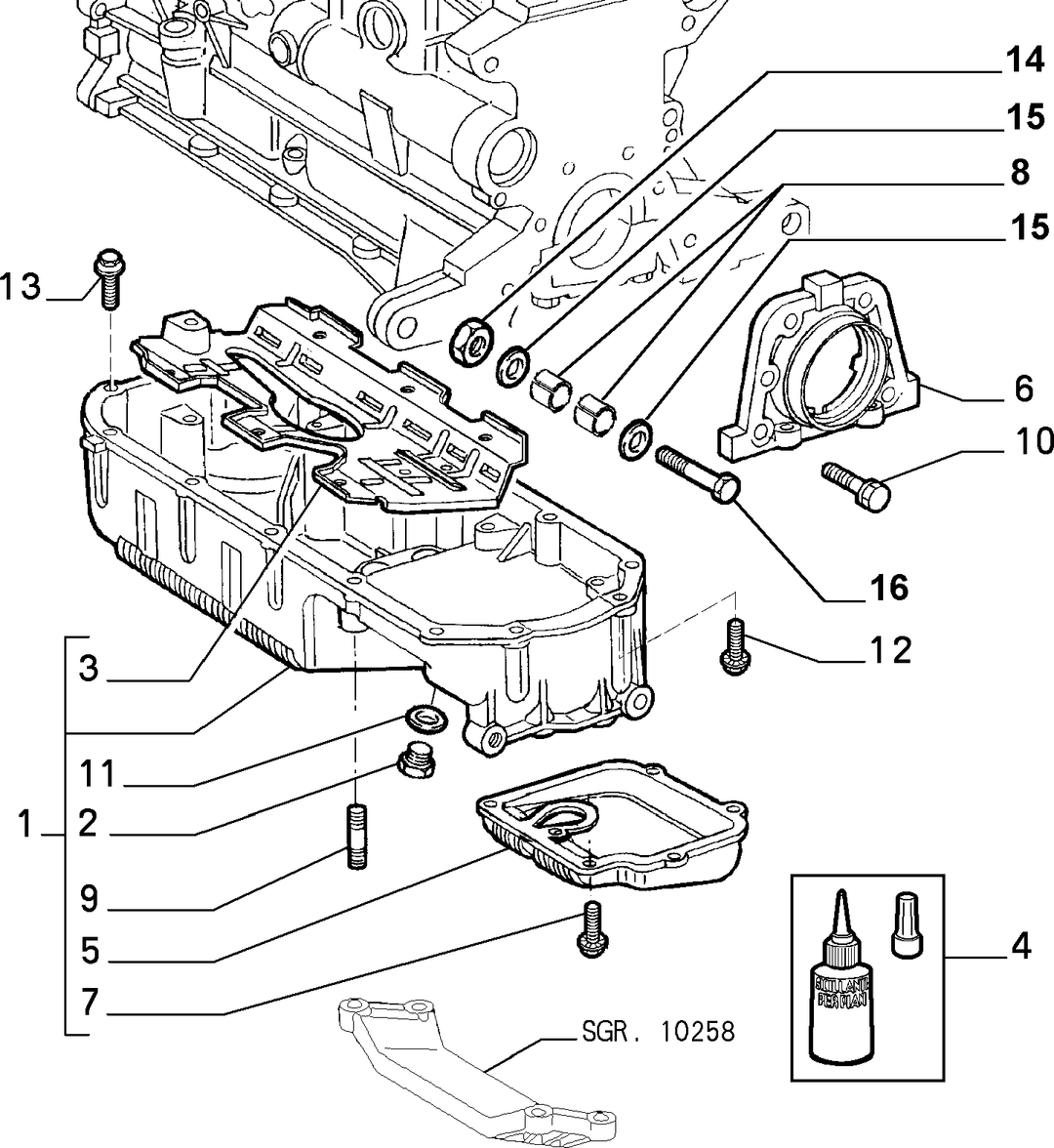 BLOCK SUMP AND COVERS 1