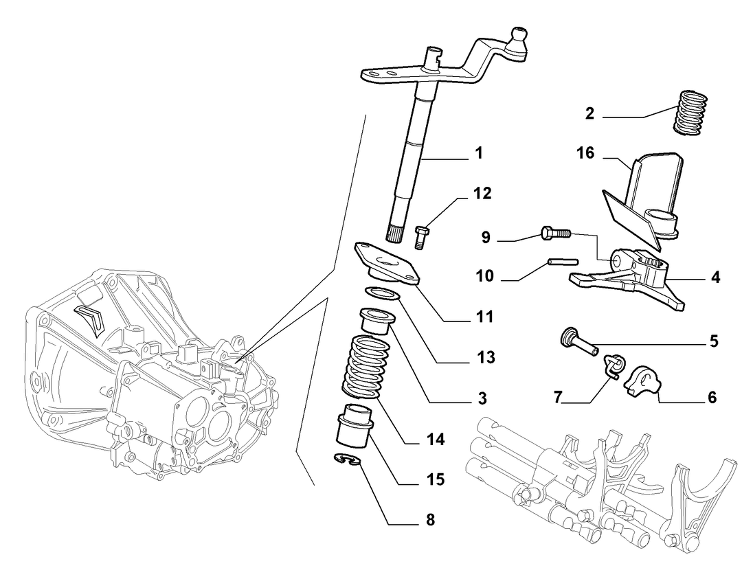 TRANSMISSION INNER CONTROLS 5