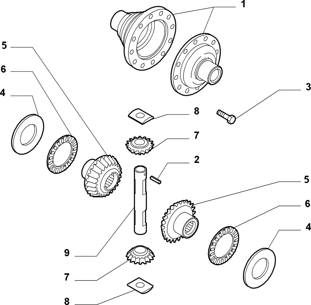 DIFFERENTIAL GEARS 12