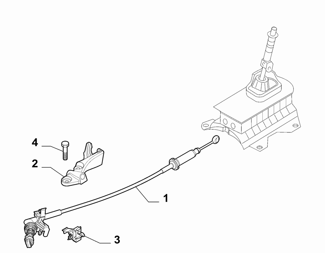 GEAR STICK FLEX SHAFT 4