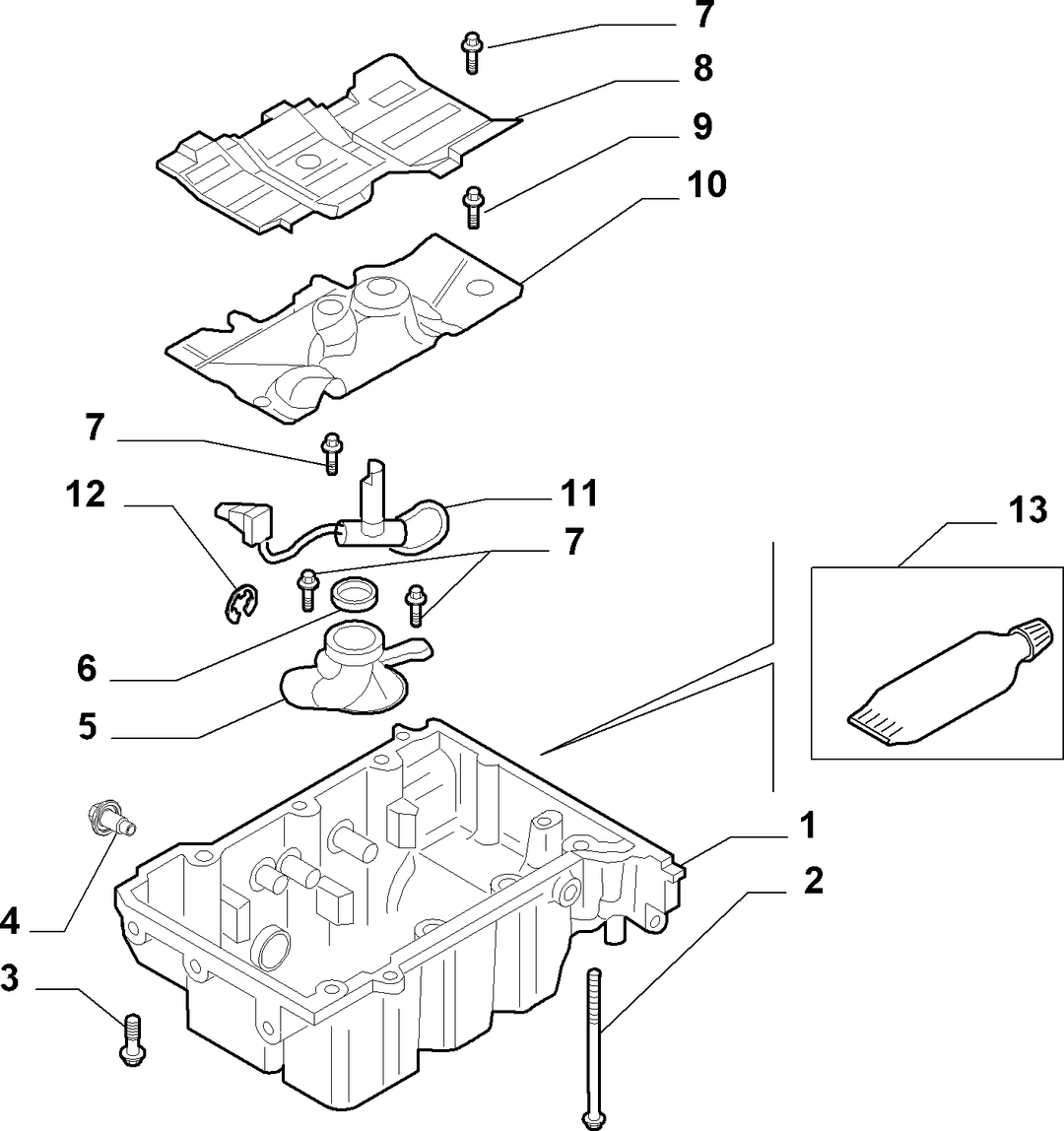 BLOCK SUMP AND COVERS 3