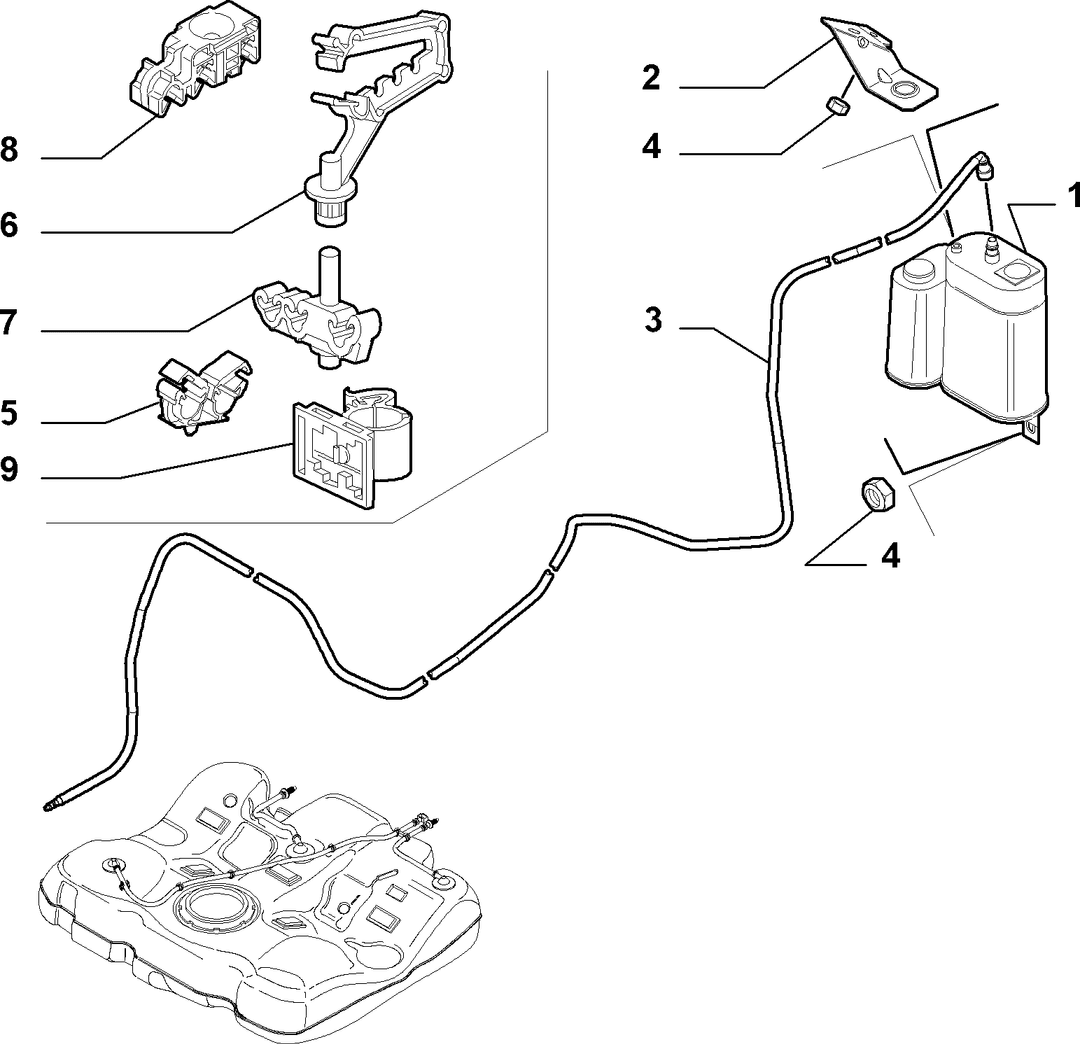 FUEL TANK PIPING 4