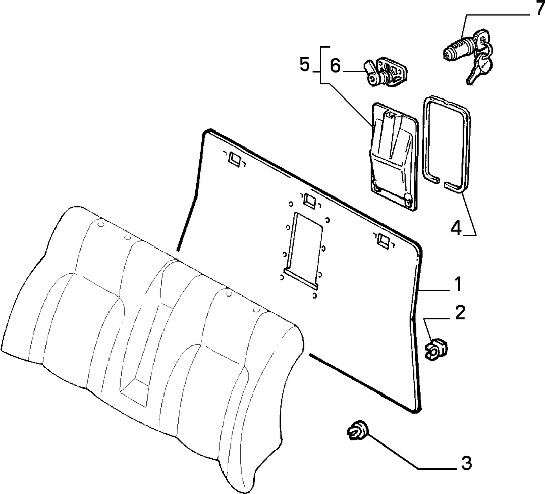 REAR SEAT  2