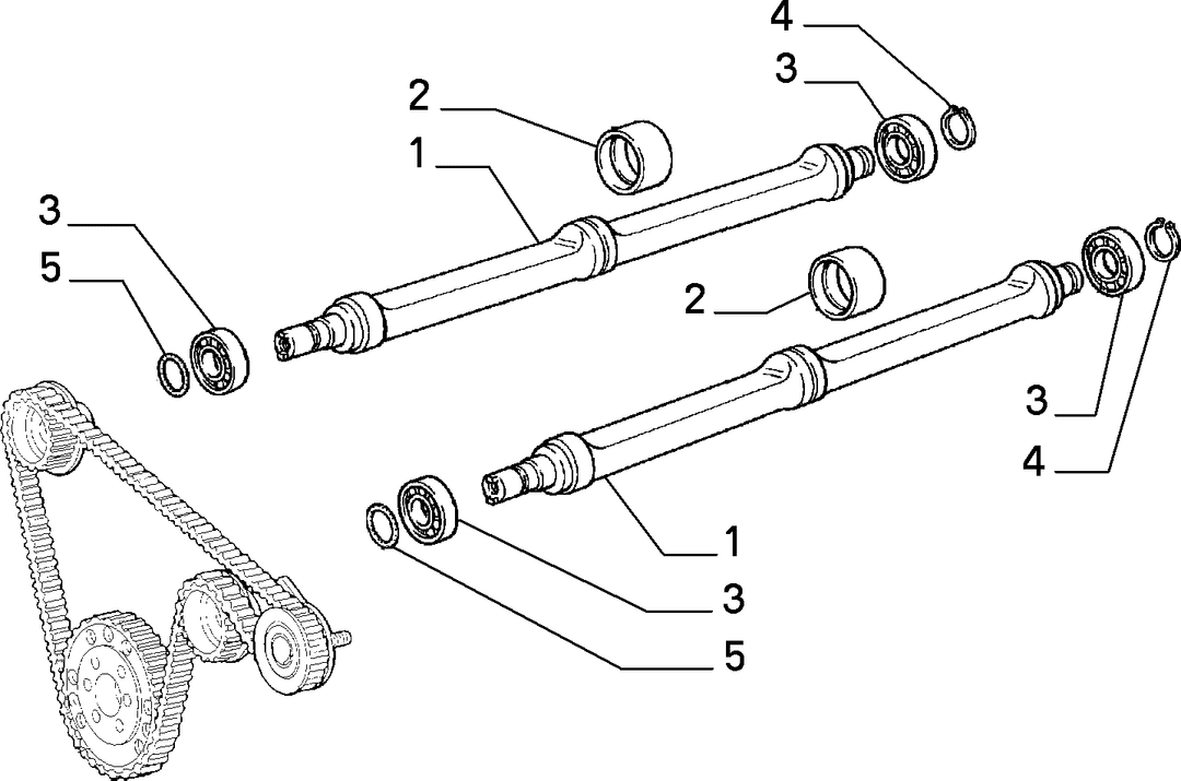 VARIOUS CONTROLS (BELTS AND PULLEYS) 8