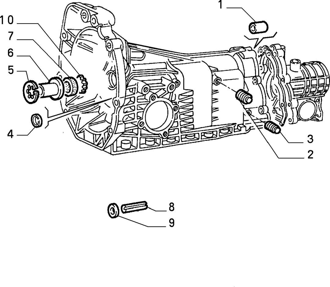 TRANSMISSION AND DIFFERENTIAL UNIT, CASING AND COVERS 5