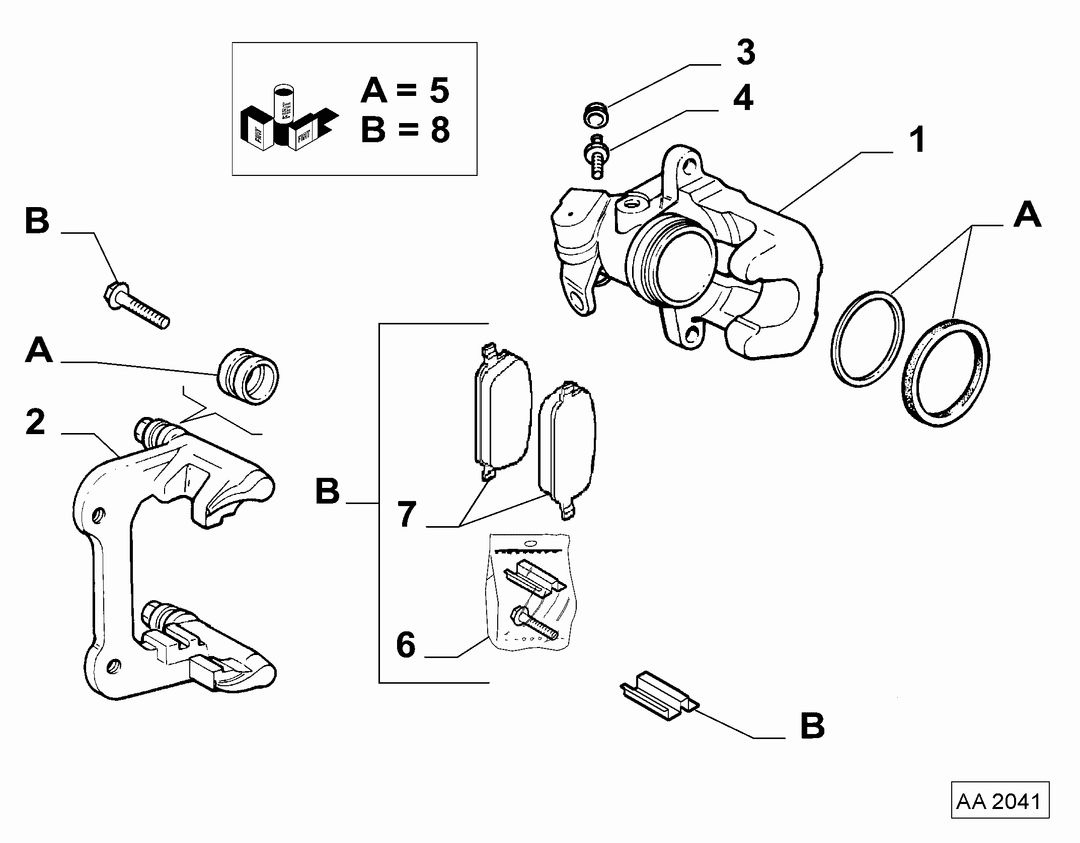 REAR CALIPER 9