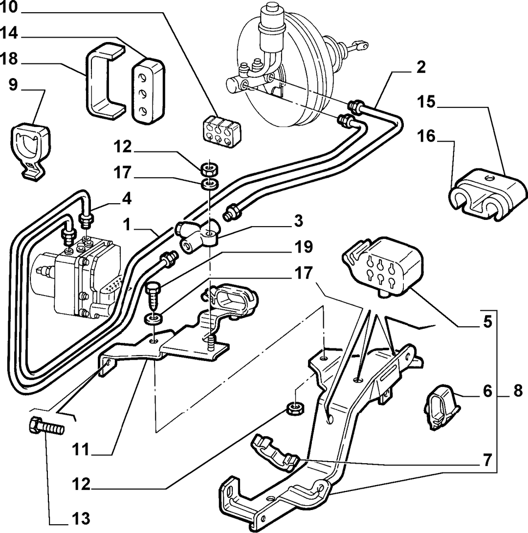 HYDRAULIC BRAKE CONTROL WITH ANTISKID 16