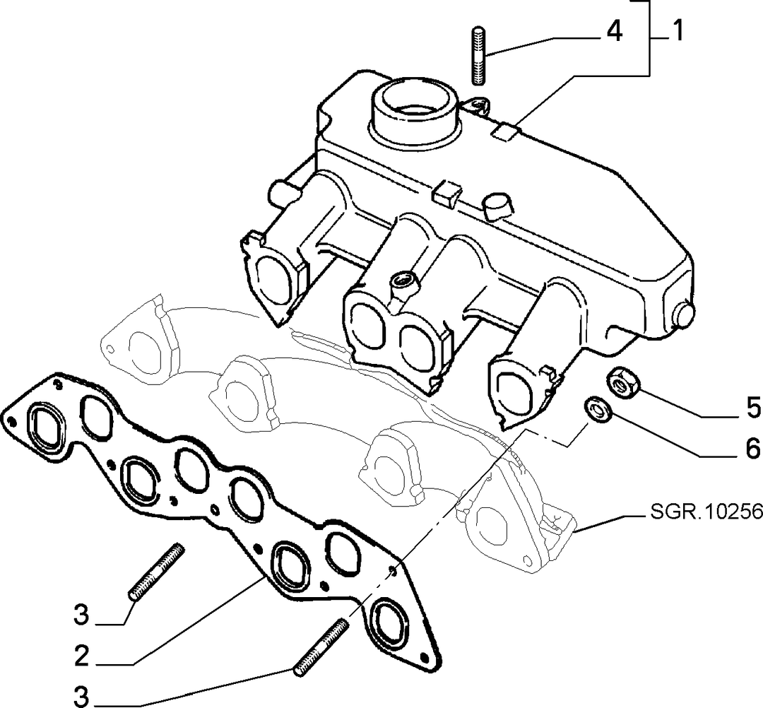 INTAKE MANIFOLD 12