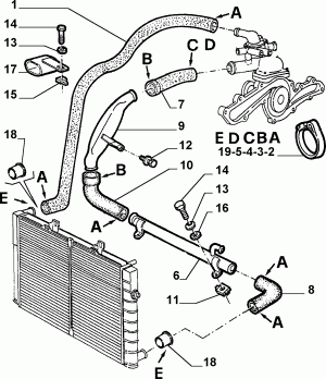 WATER PUMP AND LINES 