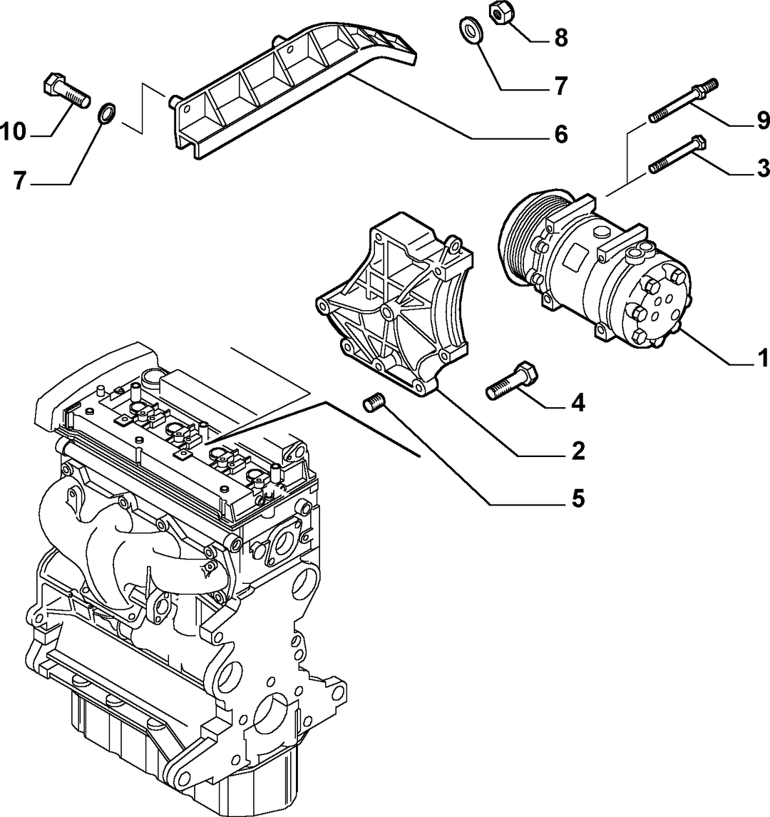 AIR CONDITIONING COMPRESSOR 2