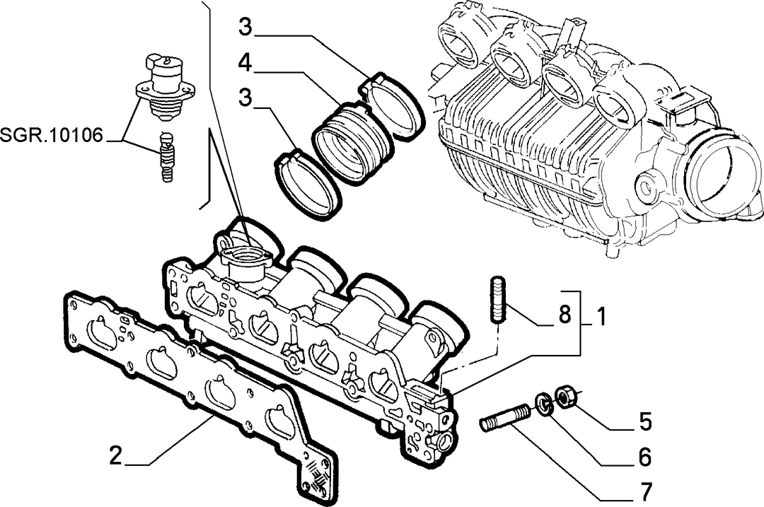 INTAKE MANIFOLD 5