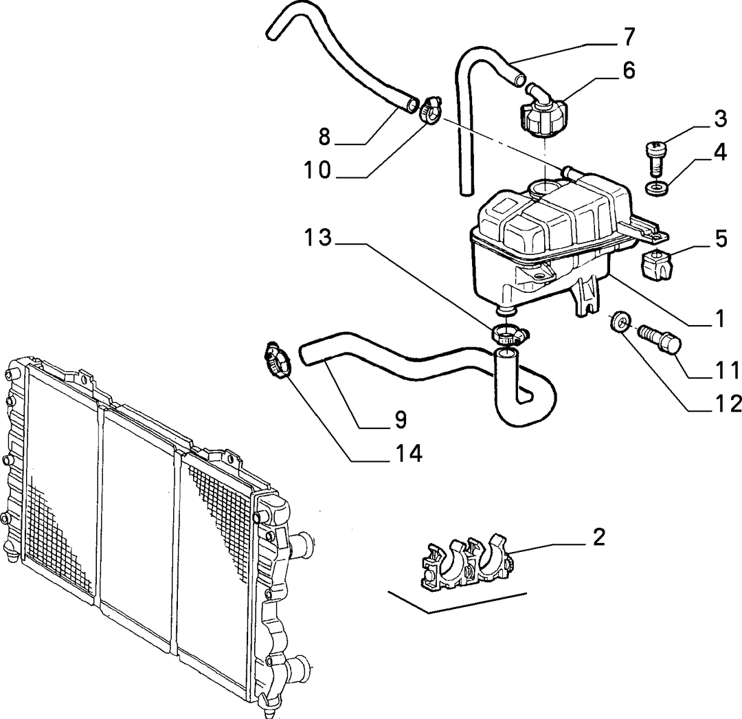 RADIATOR AND PIPING 6