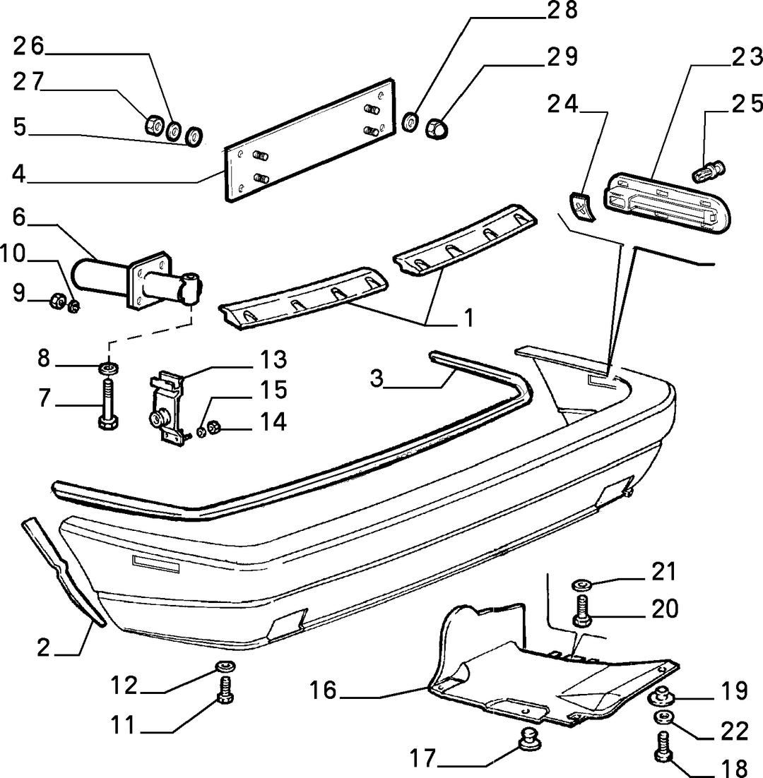 REAR BUMPER 2