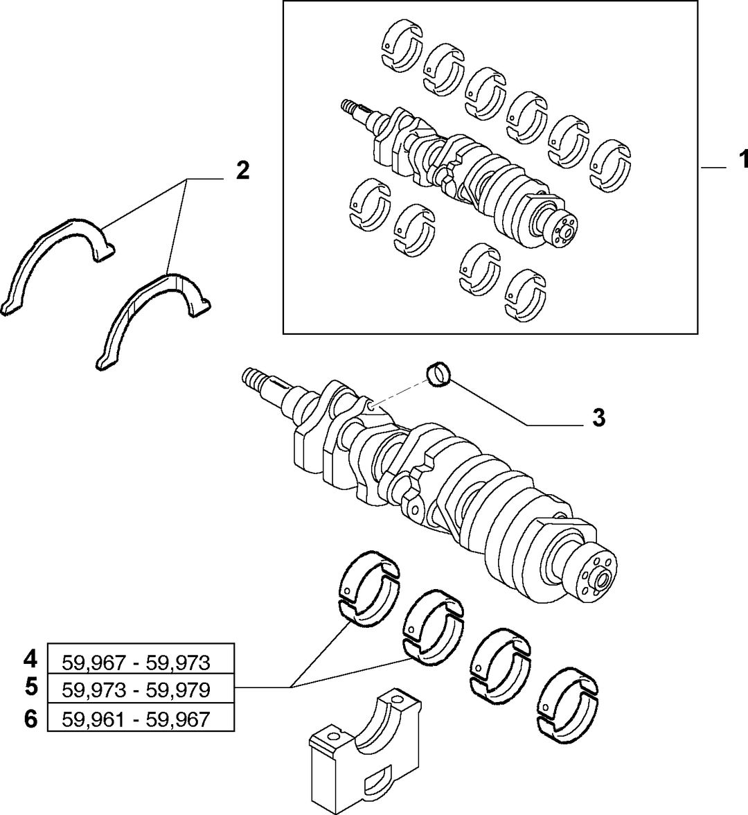 CRANKSHAFT AND FLYWHEEL 3