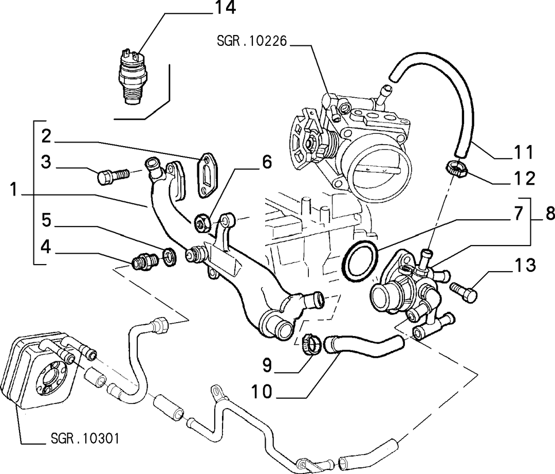 WATER PUMP AND LINES 4