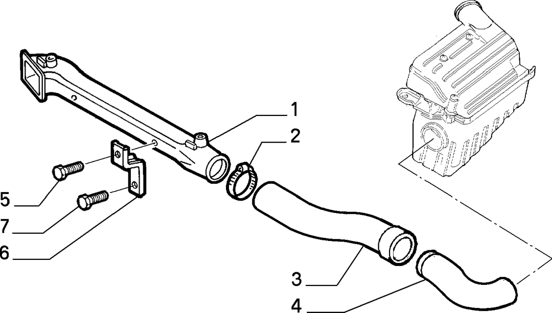 AIR FILTER AND PIPING 5