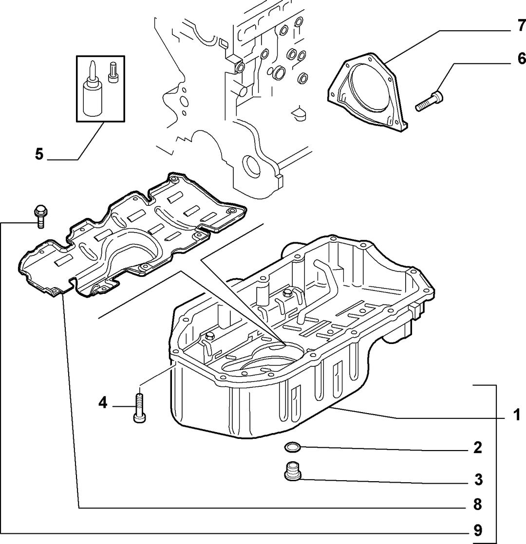BLOCK SUMP AND COVERS 10