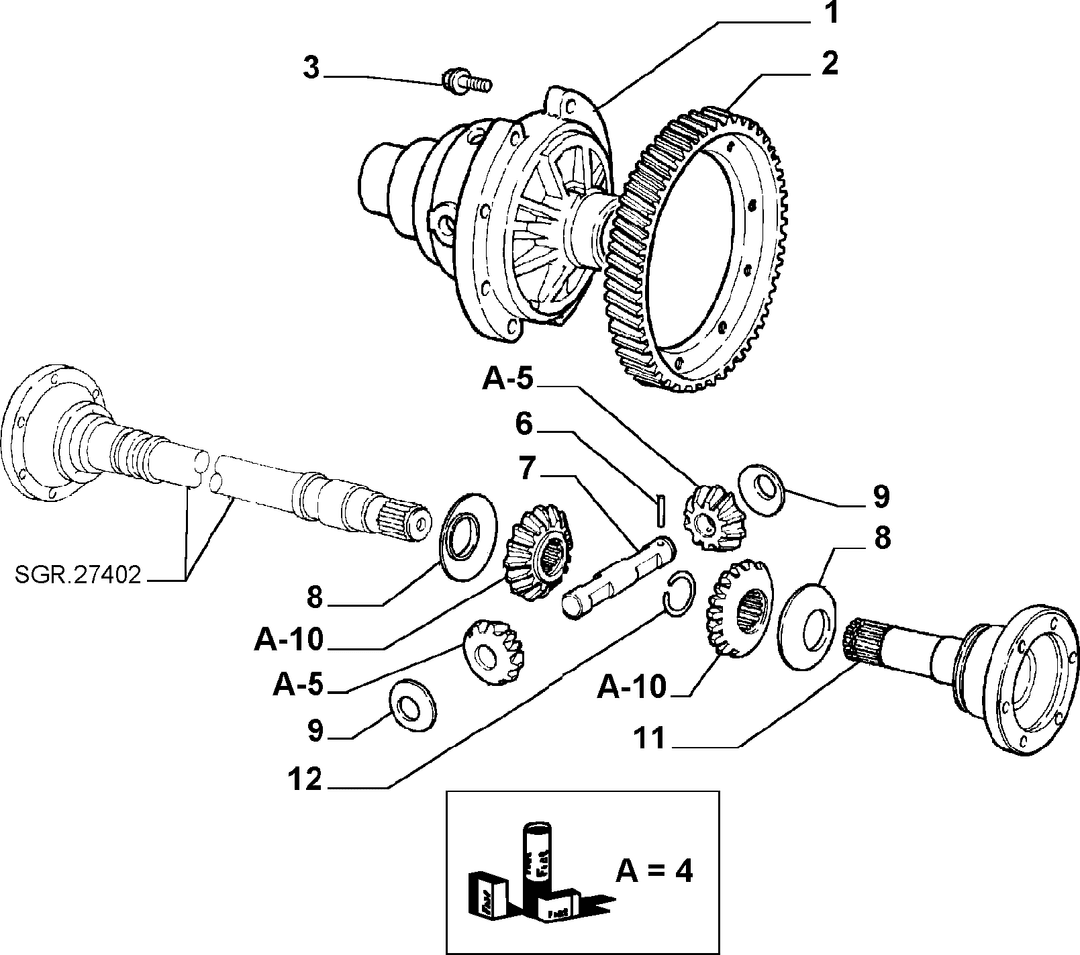 DIFFERENTIAL GEARS 6