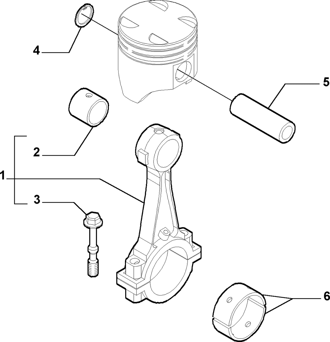 CONNECTING RODS AND PISTONS 3