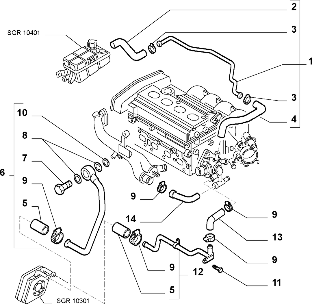 WATER PUMP AND LINES 3