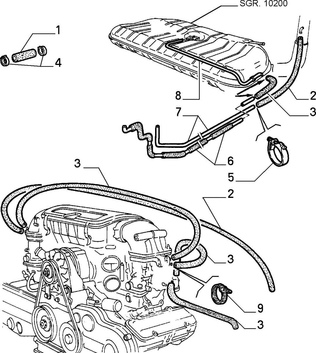 FUEL TANK PIPING 1