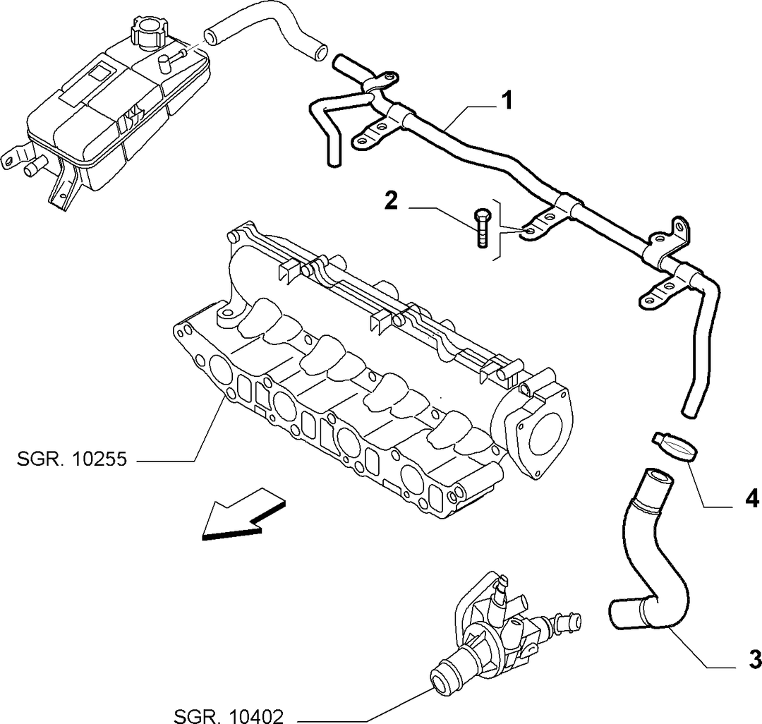 WATER PUMP AND LINES 34