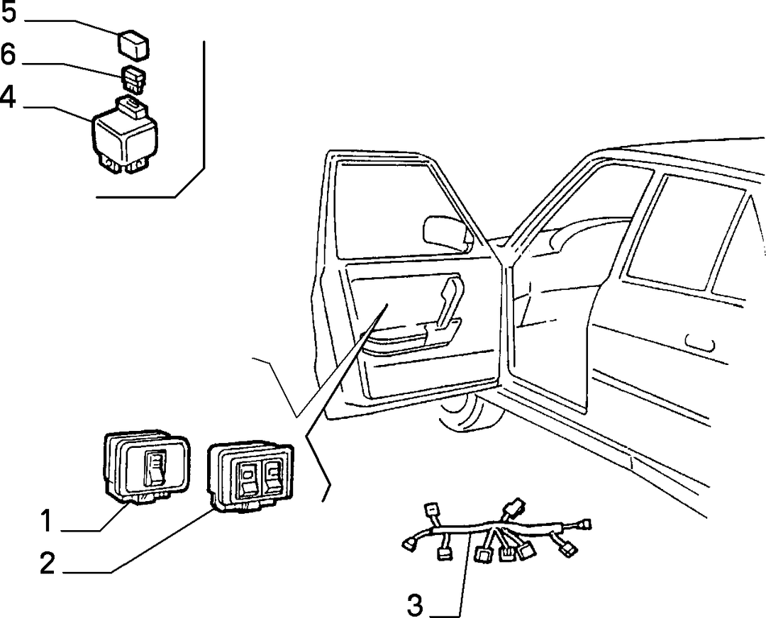 VARIOUS CONTROL PUSH BUTTONS AND SWITCHES  2