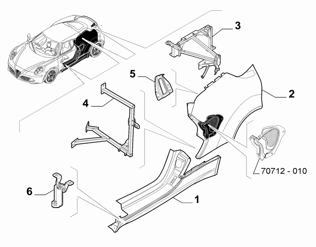 EXTERNAL SIDE FRAME