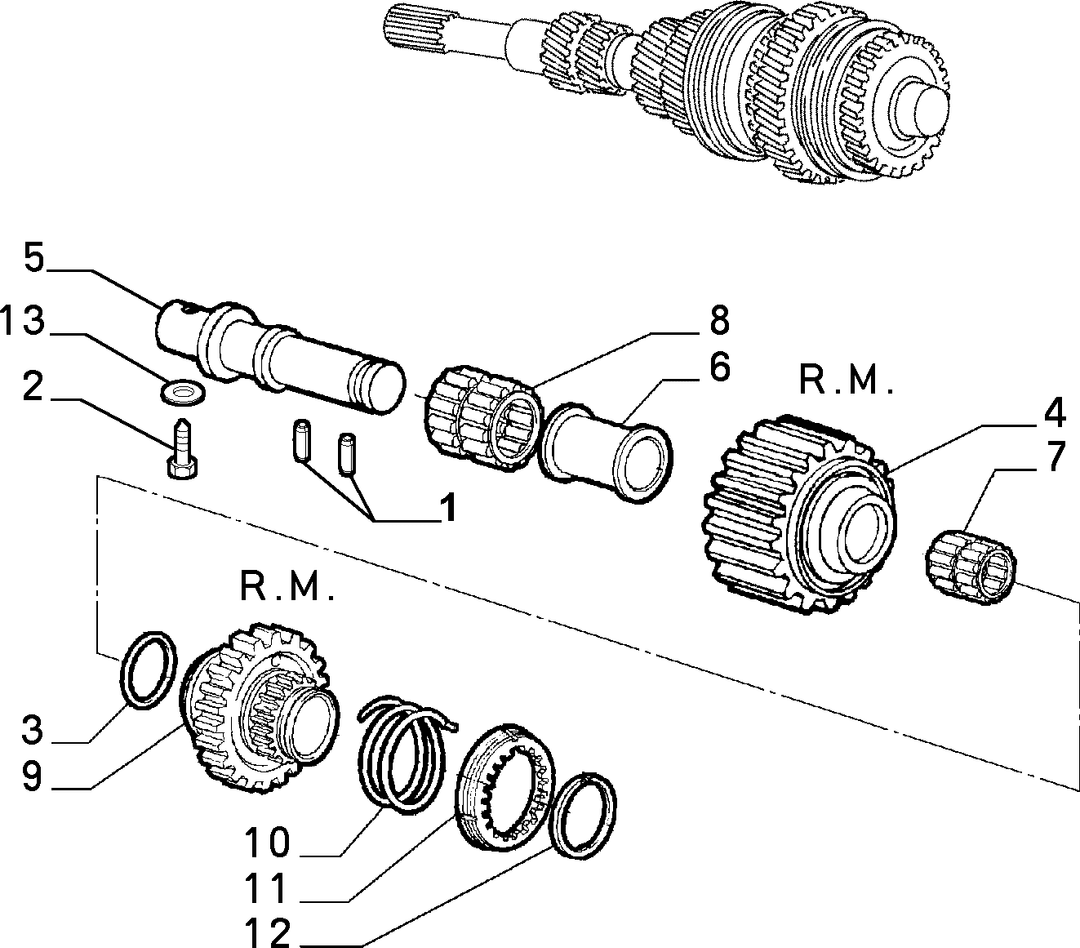 TRANSMISSION GEARS 6