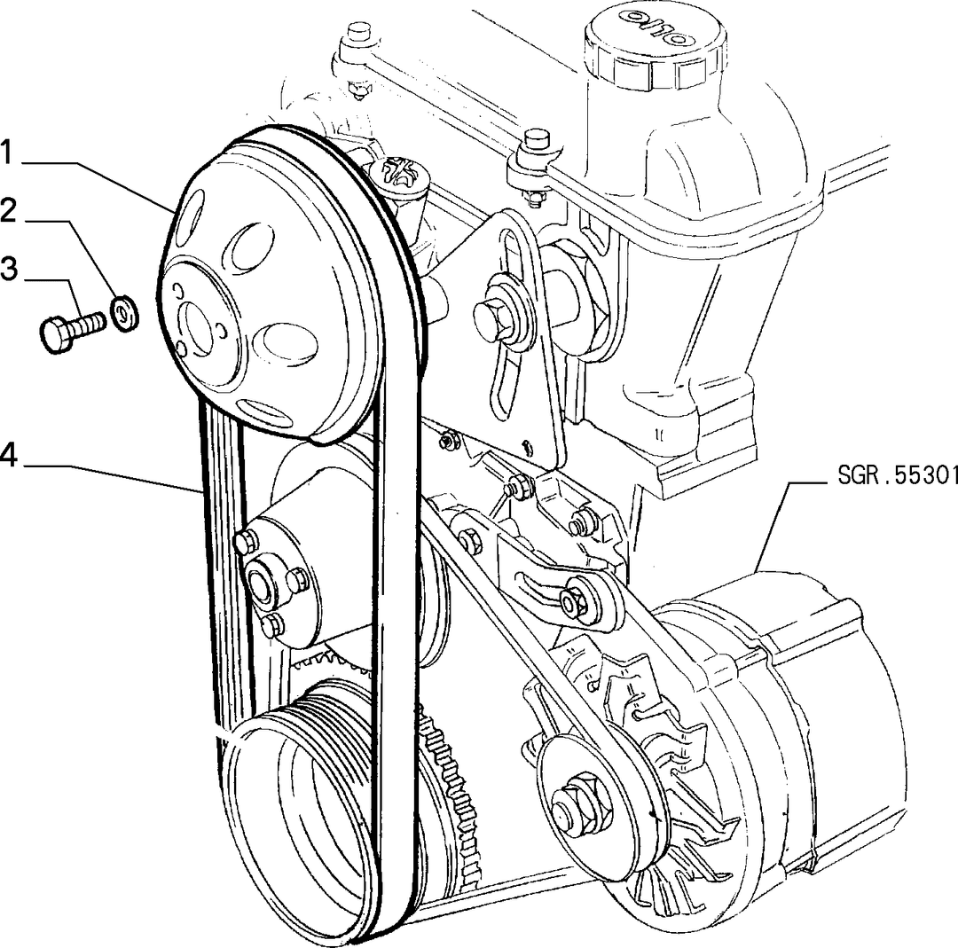 VARIOUS CONTROLS (BELTS AND PULLEYS) 3