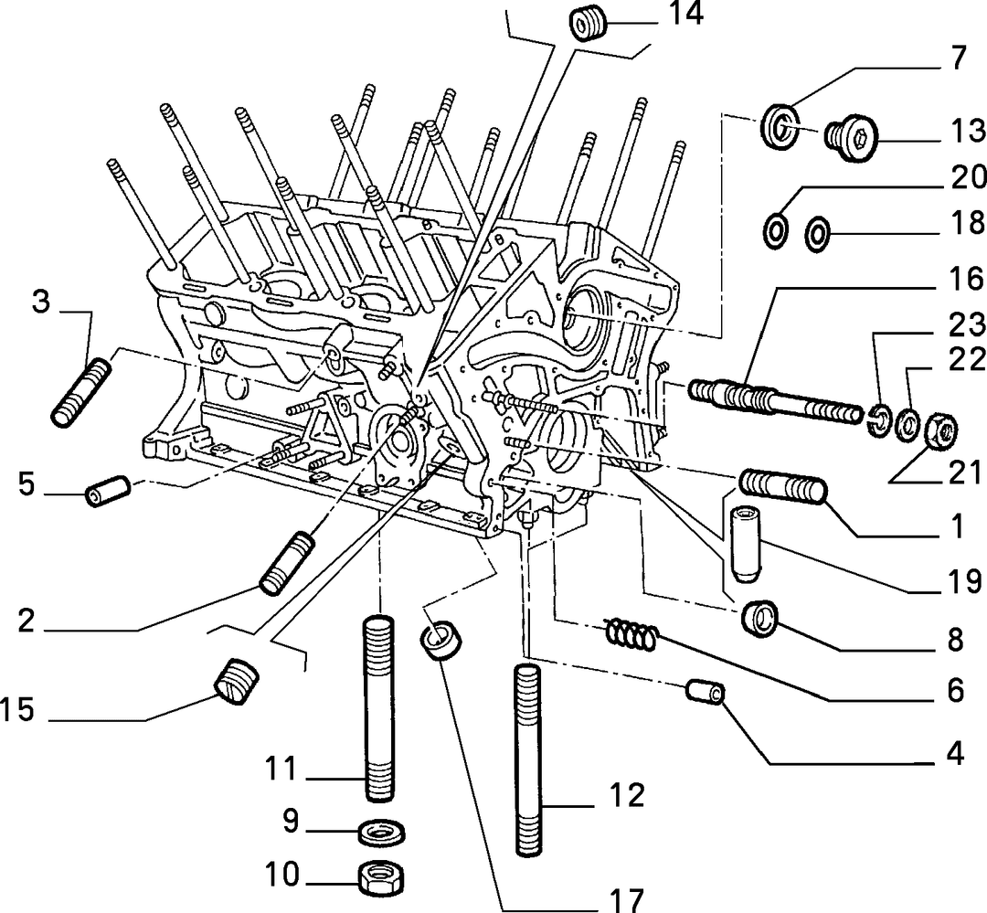 CRANKCASE AND CYLINDER HEAD 3