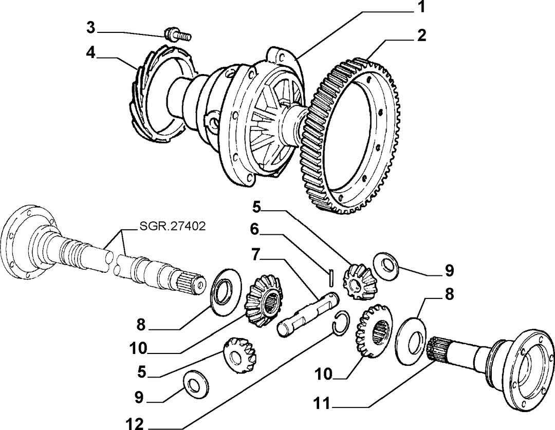 DIFFERENTIAL GEARS 8