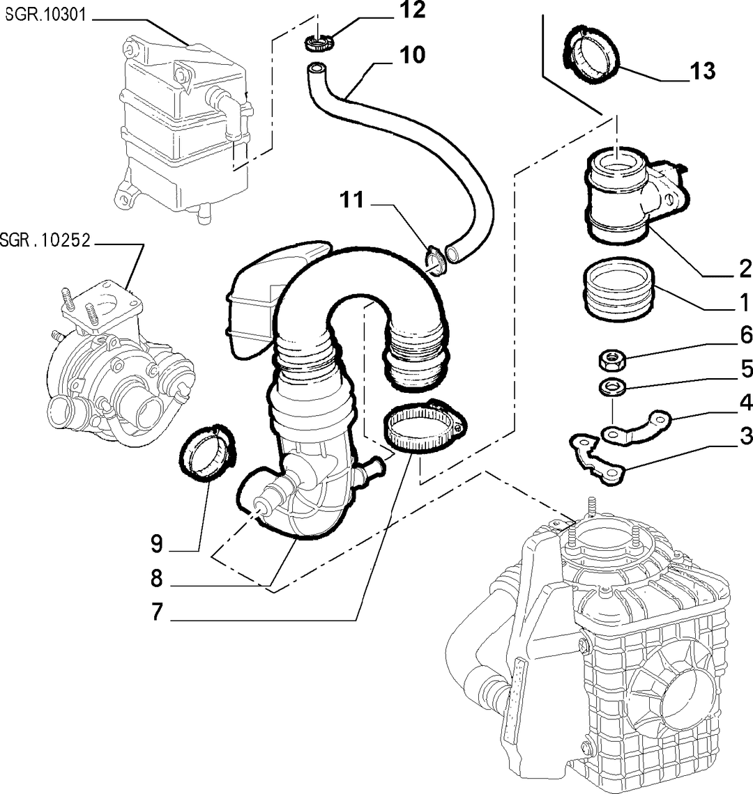 AIR FILTER AND PIPING 2