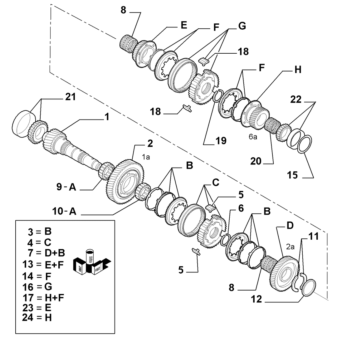 TRANSMISSION GEARS 18