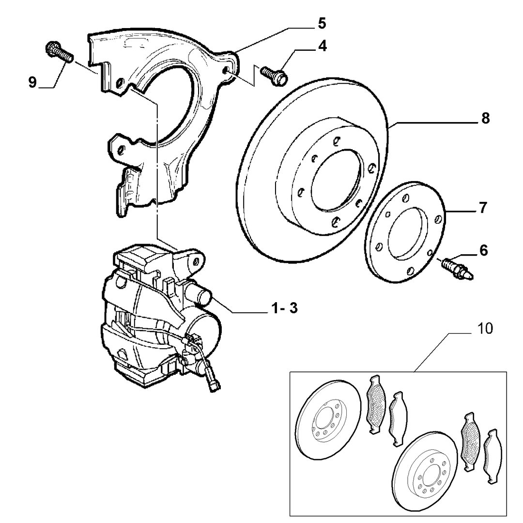 FRONT WHEEL BRAKES 2