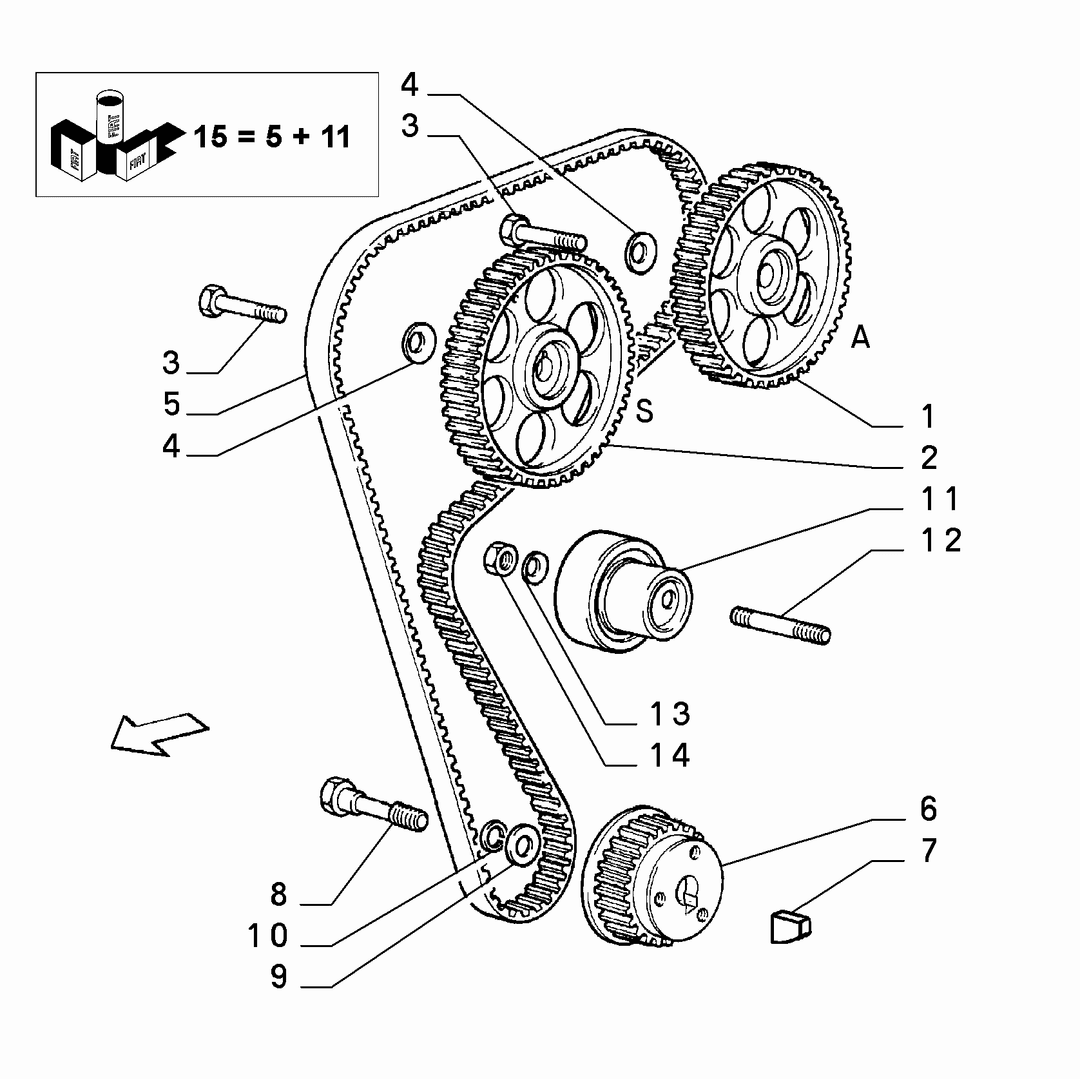 CAMSHAFT DRIVE 5