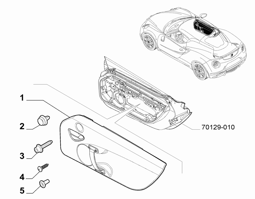 FRONT SIDE DOOR INTERIOR PANELS