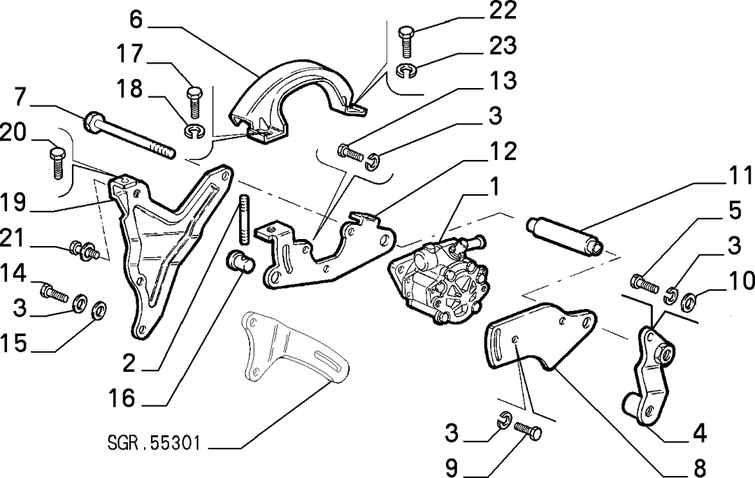 POWER STEERING PUMP 3