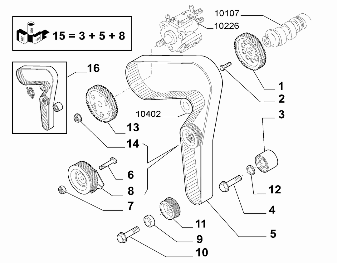 CAMSHAFT DRIVE 12