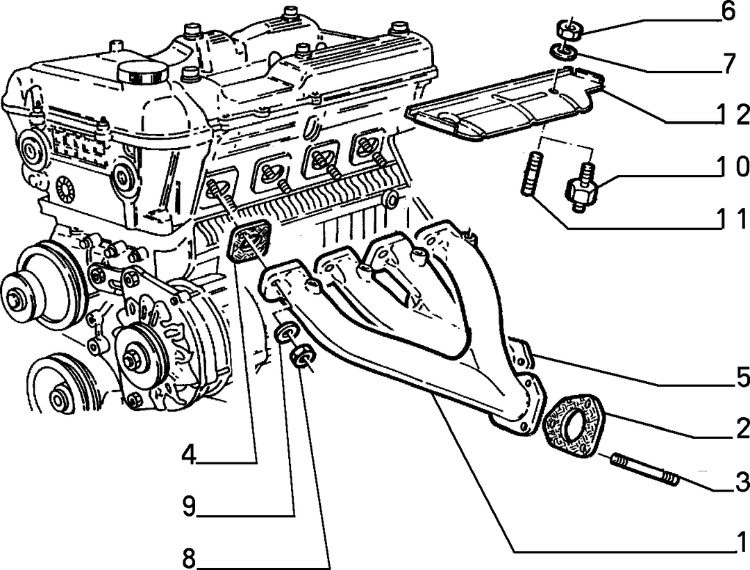EXHAUST MANIFOLD 2