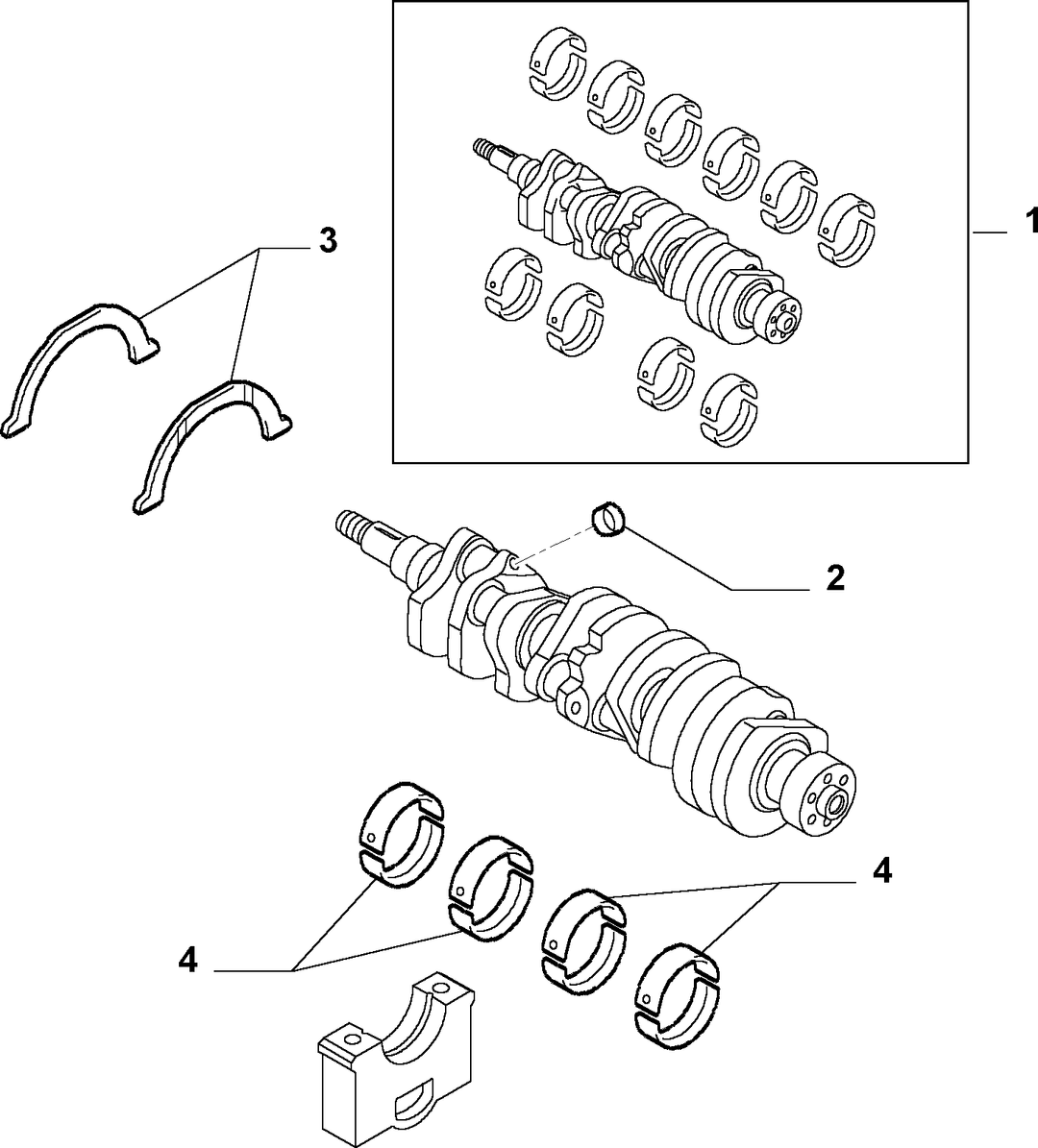 CRANKSHAFT AND FLYWHEEL 5