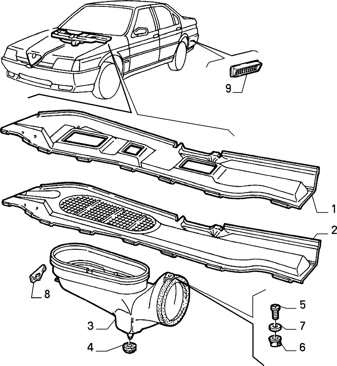 AIR INTAKES AND LIDS 