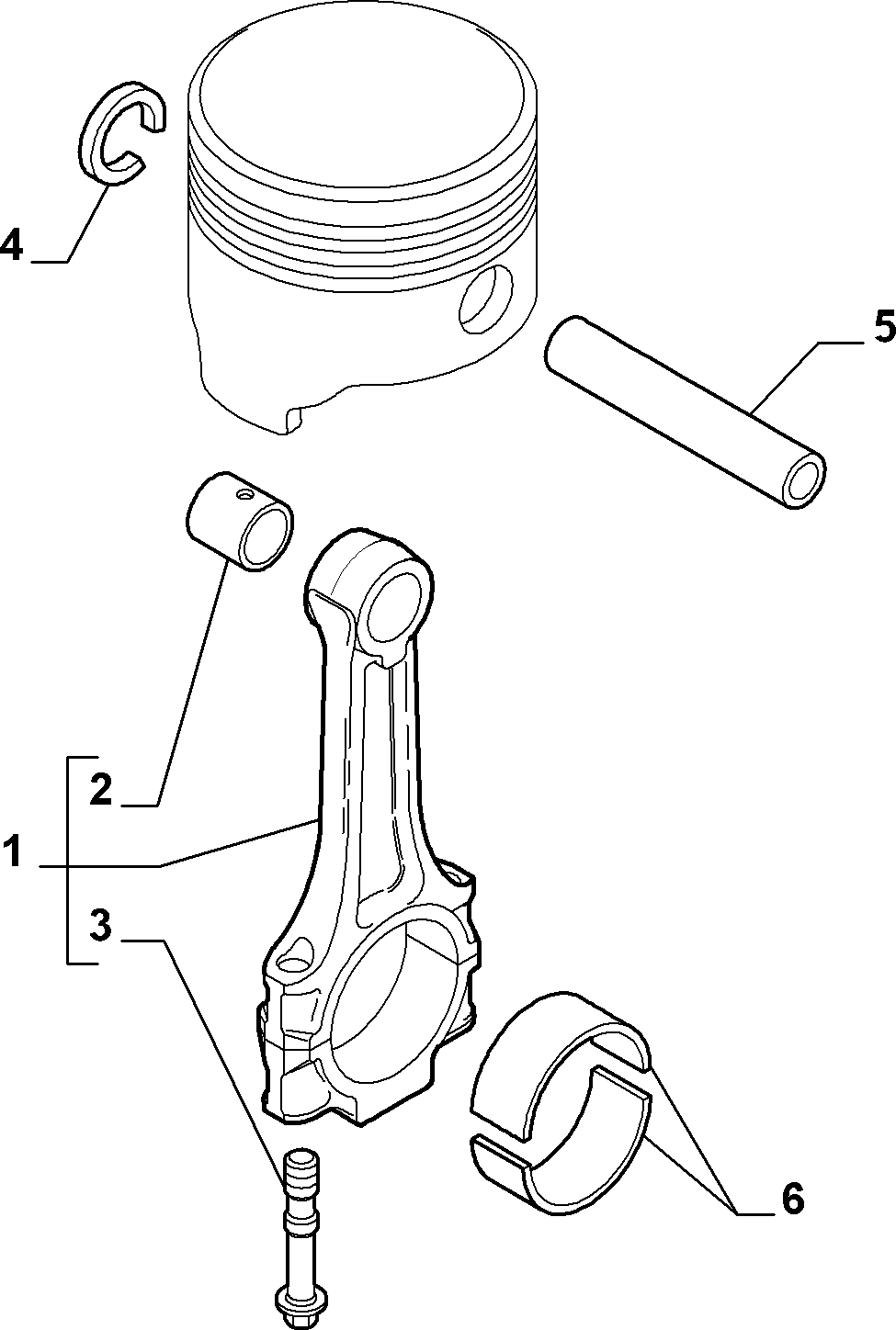 CONNECTING RODS AND PISTONS 8
