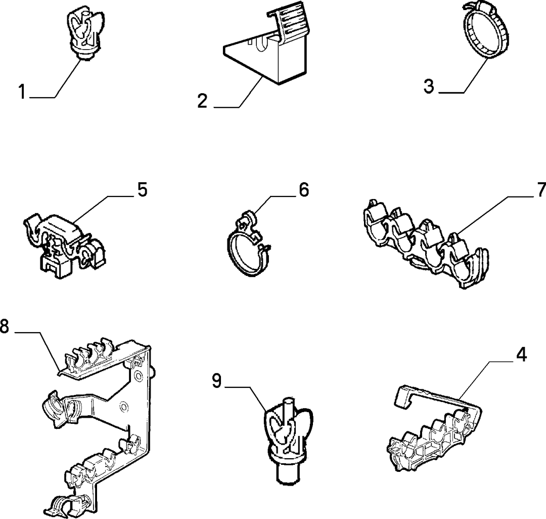 BRAKING SYSTEM FIXINGS 1