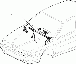 CABLE SET (CENTRAL PART)